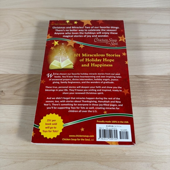 Chicken Soup for the Soul A BOOK OF CHRISTMAS MIRACLES-101 Stories of Holiday.. - Picture 2 of 7